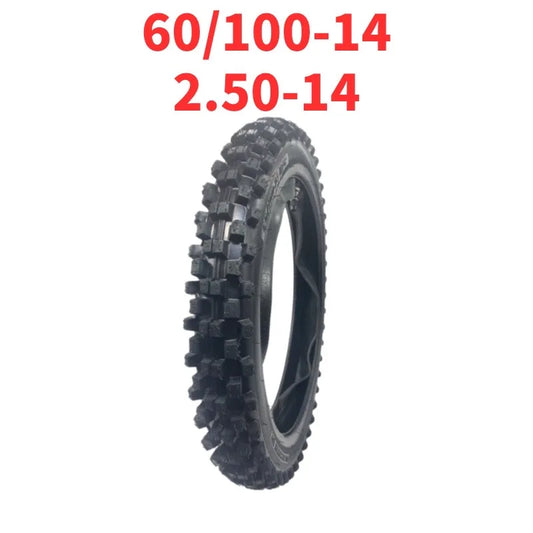 Wholesale off-road motorcycle accessories 12 "14" 60/100-14 and 80/100-12 high gear tires inside and out