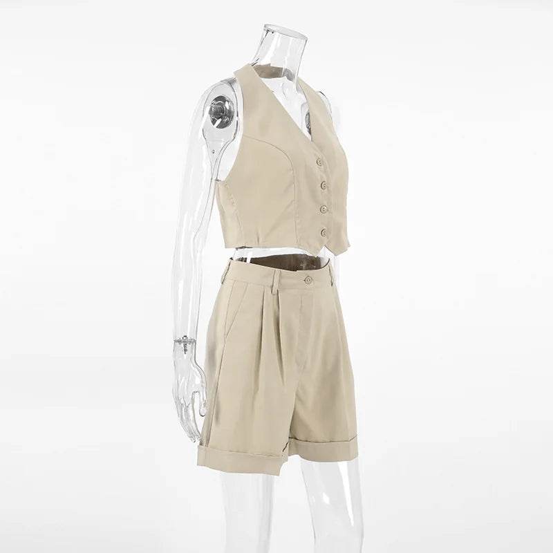 Women office shorts suit - P12 Hub Europe