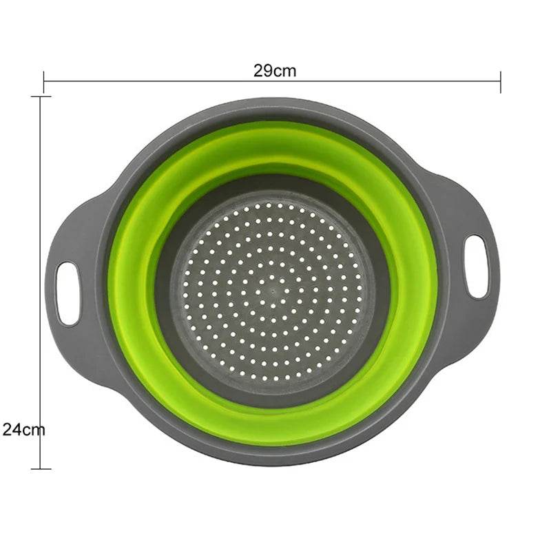 Folding Silicone Drain Basket - P12 Hub Europe