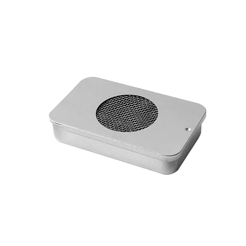 x1 Mini Alcohol Stove Island Stove Fully Burned Outdoors Windproof Outdoor Camping Portable BBQ Trigger Tool Furnace Accessories