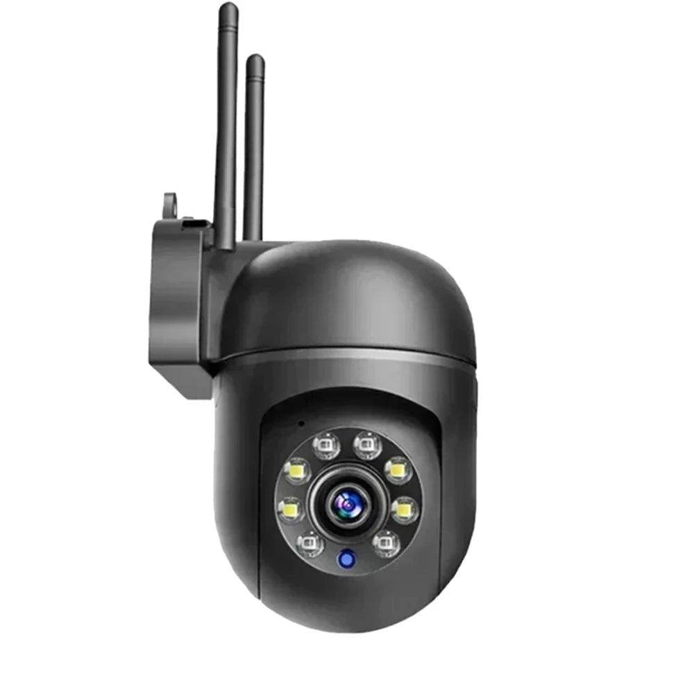 Outdoor WiFi Camera 8MP PTZ 4X Zoom, AI Track, Color Night - P12 Hub Europe
