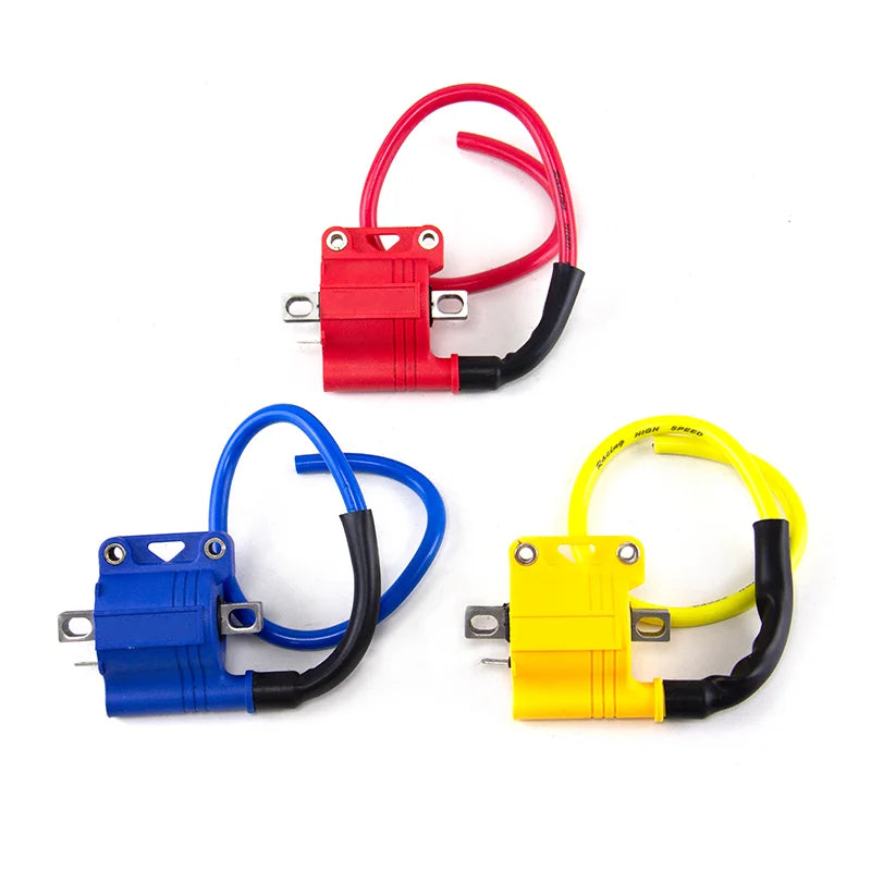 Universal Ignition Coil For NIBBI Motorcycle Dirt Bike ATV Scooter 2T 4T Engine Ignition System  Moped Off-road Kymco Racing