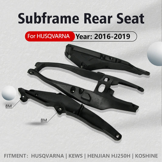 Motorcycle Accessories Sub Frame Enduro Dirt Bike Strengthen Subframe Rear Seat Support Tailstock For HUSQVARNA 125-450 KEWS K18