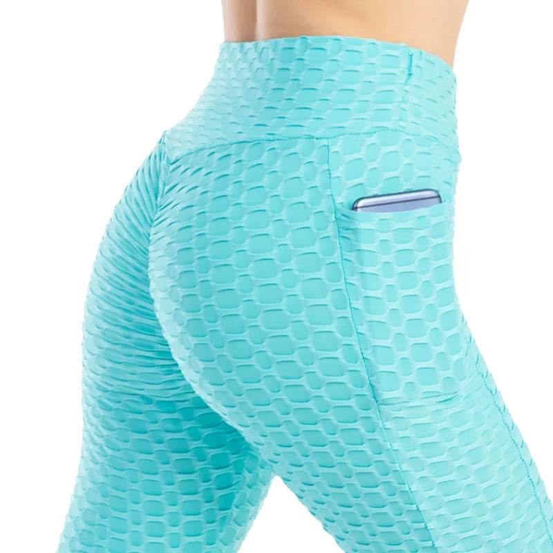 Women's Pocketed Bubble Leggings - P12 Hub Europe