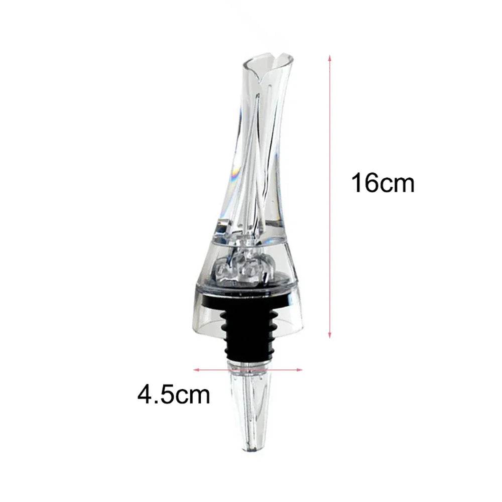 Wine Aerator Pourer Premium Aerating Pourer Red Wine Decanter Cap Spout Stopper Bottle Mouth Dispenser Decanter Spout - P12 Hub Europe