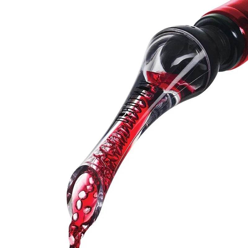 Wine Aerator Pourer Premium Aerating Pourer Red Wine Decanter Cap Spout Stopper Bottle Mouth Dispenser Decanter Spout - P12 Hub Europe