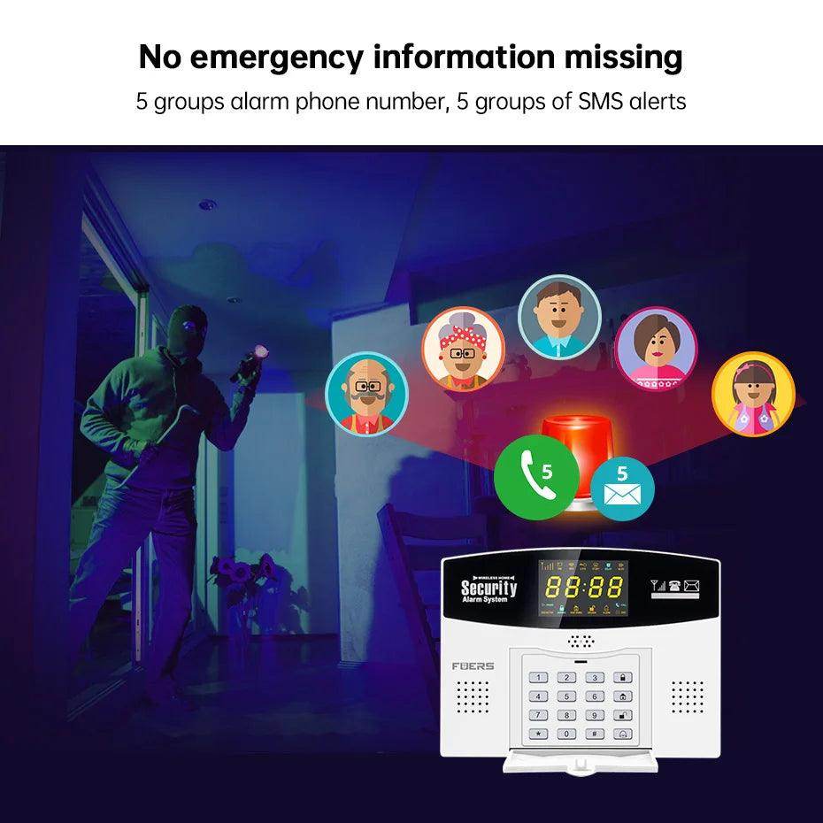 Alarm Fuers Tuya Smart 4G WiFi - P12 Hub Europe