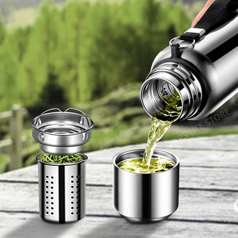 1000ML Stainless Steel Sport Thermos - P12 Hub Europe