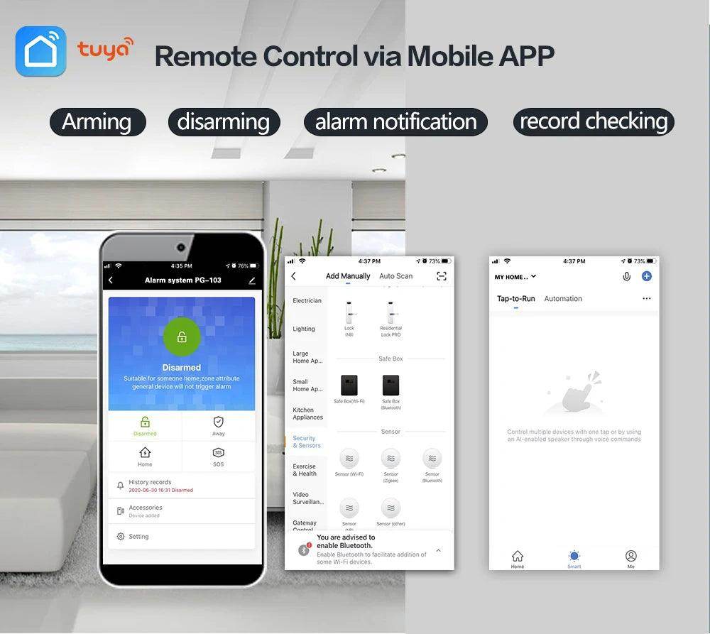 Alarm Smart HIVA 4G WiFi Home - P12 Hub Europe