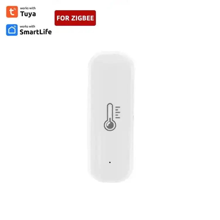 Tuya ZigBee/WiFi Smart Temperature And Humidity Sensor Battery Powered Smart Home Security Work With Alexa Google Home