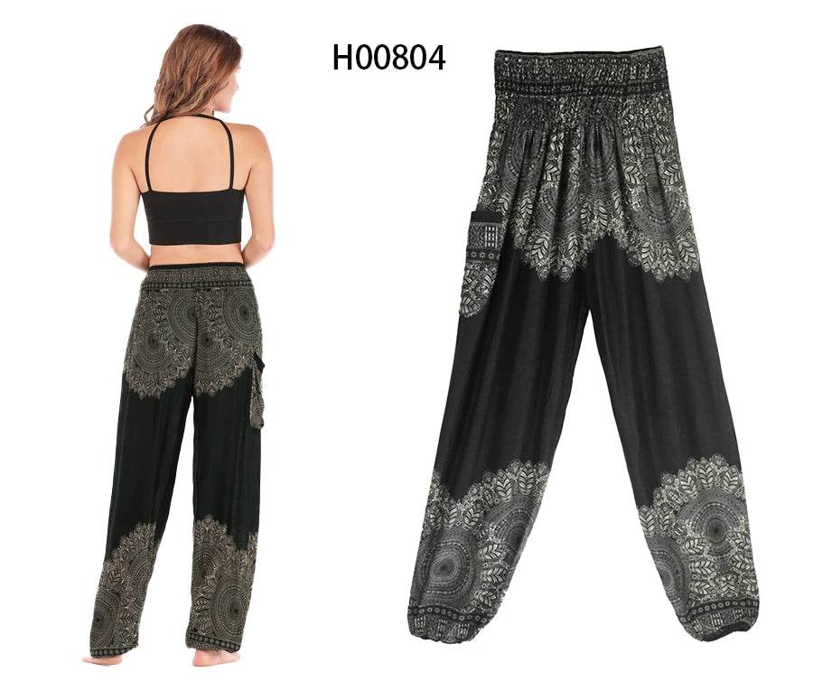 Boho Hippie Harem Yoga Pants - P12 Hub Europe