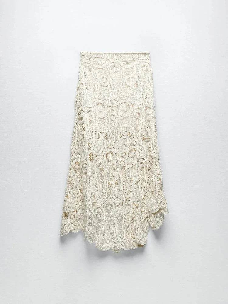 Crochet Irregular Skirt Set - P12 Hub Europe
