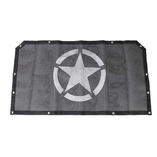 Sansour Car Roof Mesh Bikini Top Sunshade Cover UV Sun Shade Mesh for Jeep Wrangler JL Gladiator 2018+ Car Accessories Styling