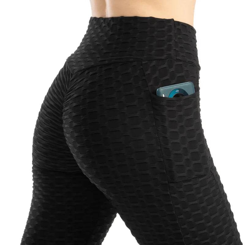 Women's Pocketed Bubble Leggings - P12 Hub Europe