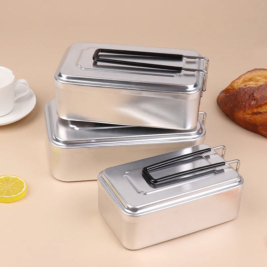 Ultralight Tableware Camping Cookware Lunch Box Cooking Pots Picnic Accessories Outdoor Cutlery Kitchen Hiking Sports Supplies