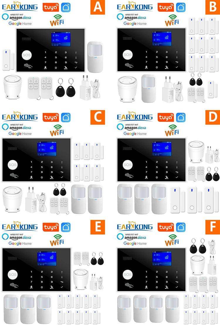 Alarm Smart Earykong WiFi GSM - P12 Hub Europe