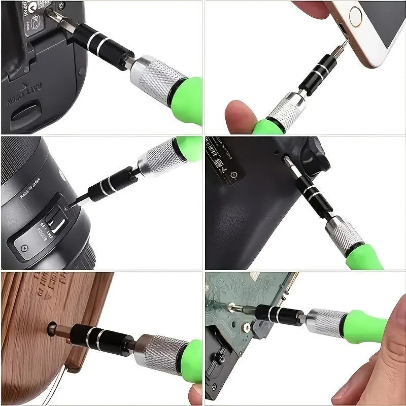 32 in 1 Screwdriver Set Precision Mini Magnetic Screwdriver Drill Bit Set Mobile I Camera Repair