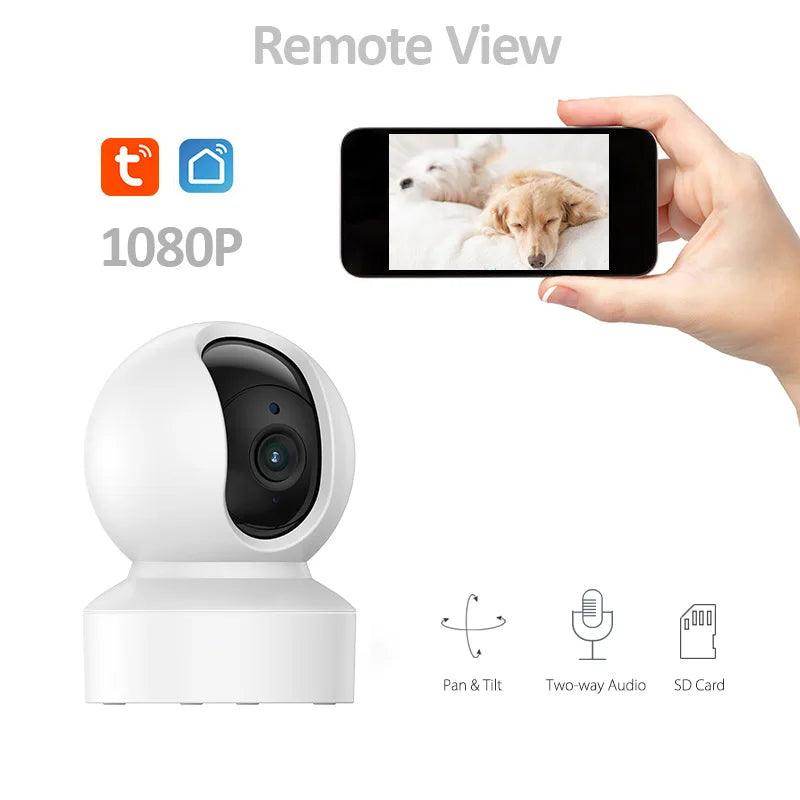 Baby Monitor 4K WiFi Auto Track, Color Night, Tuya Smart - P12 Hub Europe
