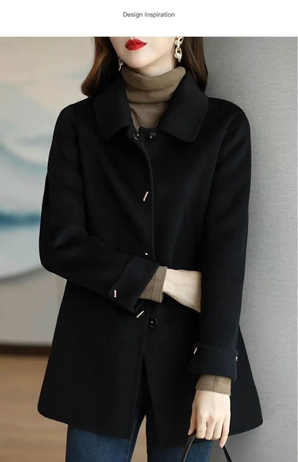 French Style Wool Coat - P12 Hub Europe