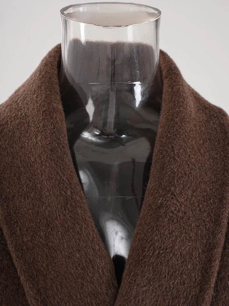 Fox Fur Wool Coat - P12 Hub Europe