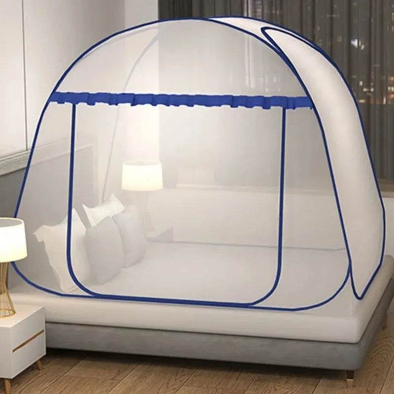 Simple Yurt Mosquito Net Portable Camping Tent Single Double Bed Canopy For Adult Foldable Bunk Mesh Net Breathable Mosquito Net - P12 Hub Europe