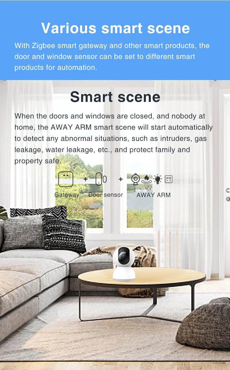 Sensor Door ZigBee Wireless Smart - P12 Hub Europe
