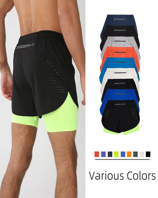 Men's Gym Liner Running Shorts - P12 Hub Europe
