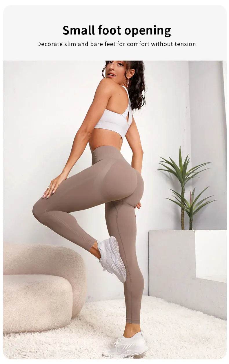 Women's High-Waist Tummy Control Leggings - P12 Hub Europe