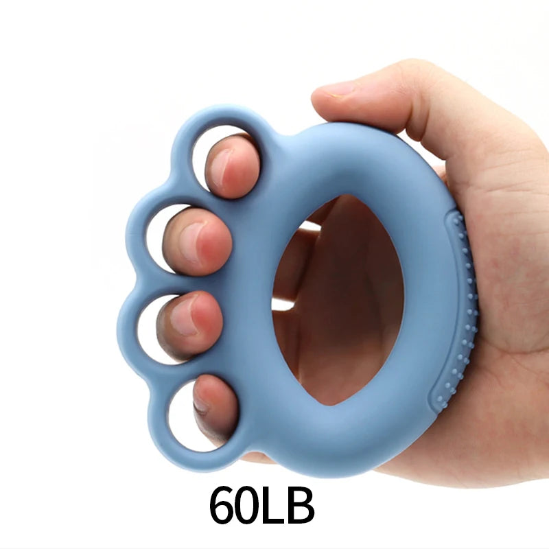 Silicone Adjustable Hand Grip Finger Trainer Exercise Carpal Expander Muscle Workout Gym Fitnes Strengthener