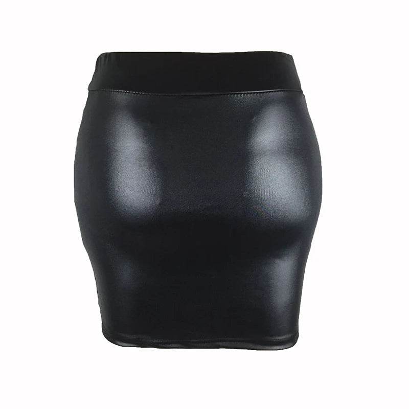 Women's Sexy Faux Leather Skirt - P12 Hub Europe