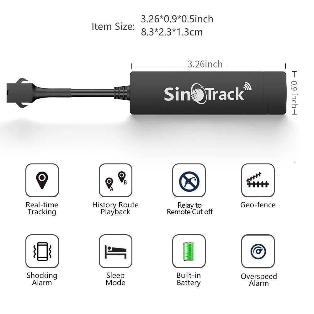 Tracker GPS SinoTrack ST901A RealTime - P12 Hub Europe