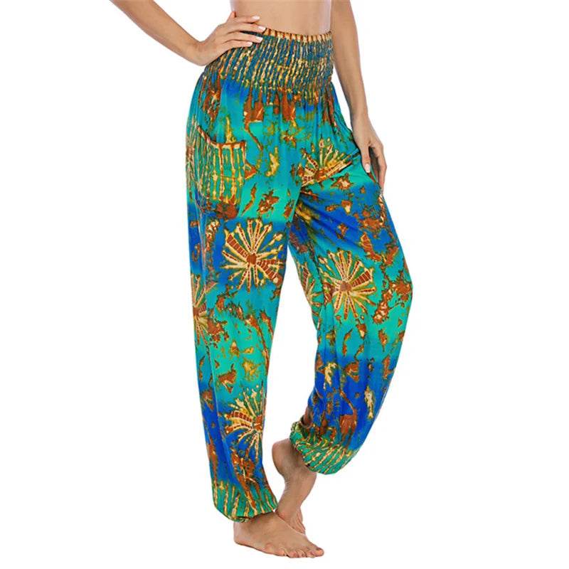 Boho Hippie Harem Yoga Pants - P12 Hub Europe