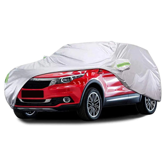 Car Cover Outdoor Indoor for All Season Windproof/Dustproof/Scratch Resistant Outdoor UV Protection Fits SUV Sedan Hatchback