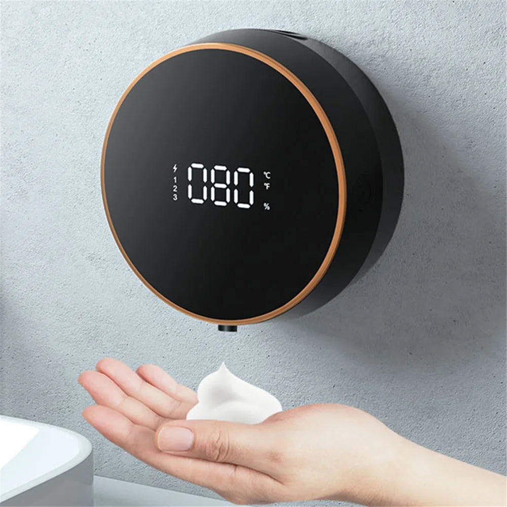 USB Charge Automatic Liquid Soap Dispenser Smart Sensor Foam Machine Children Kids Touchless Hand Sanitizer Machine Wall-mounted