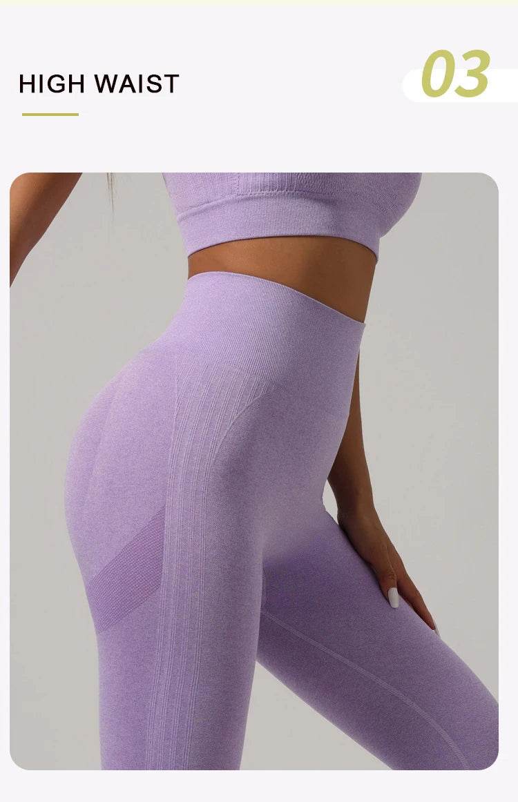 Mileegirl Seamless Gym Yoga Set - P12 Hub Europe