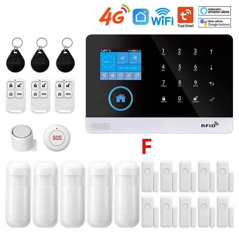 Alarm Smart Tuya WiFi 4G Home - P12 Hub Europe