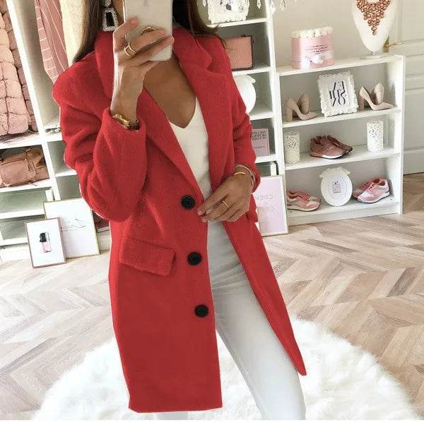Wool Double Breasted Coat - P12 Hub Europe