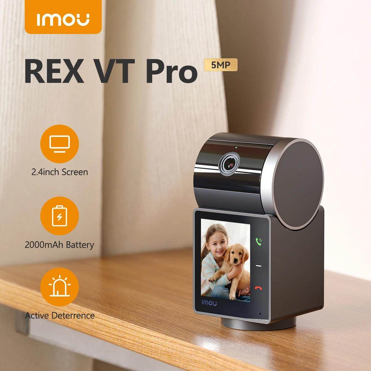 Camera Video Call Pro 5MP Auto Track, AI, 2-Way Audio - P12 Hub Europe