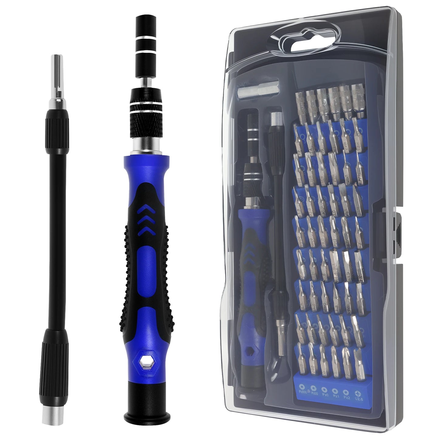 58 in 1 Precision Screwdriver Kit Small Screwdriver with Extension Rod Repair Tool Kit for Smartphone, PC, Watch,Toys