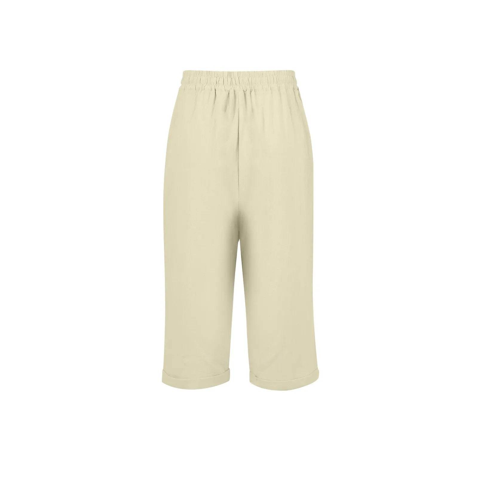 Women's Summer Cotton Linen Pants - P12 Hub Europe