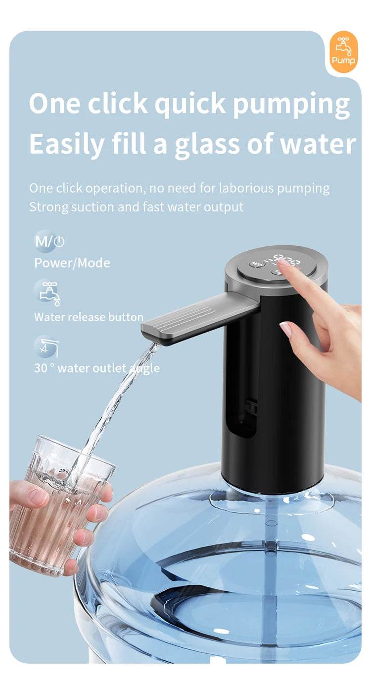 Smart Quantitative Alcohol Dispenser Professional High End Whiskey Pump Dispenser Liquor Pump Adjustable Foldable Wine Decanter - P12 Hub Europe