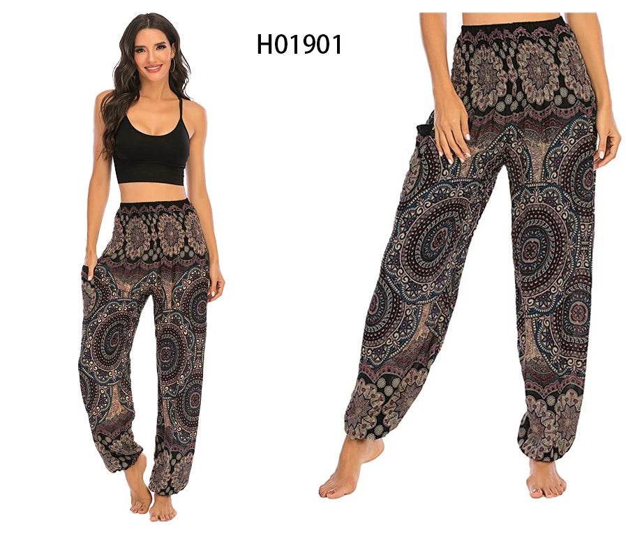 Boho Hippie Harem Yoga Pants - P12 Hub Europe