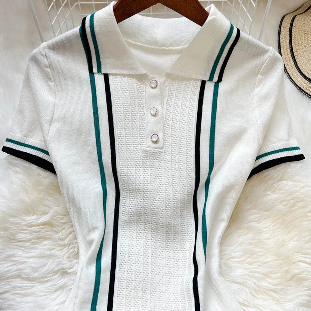 Knitted Mini Dress - Hot Ruffled Streetwear - P12 Hub Europe