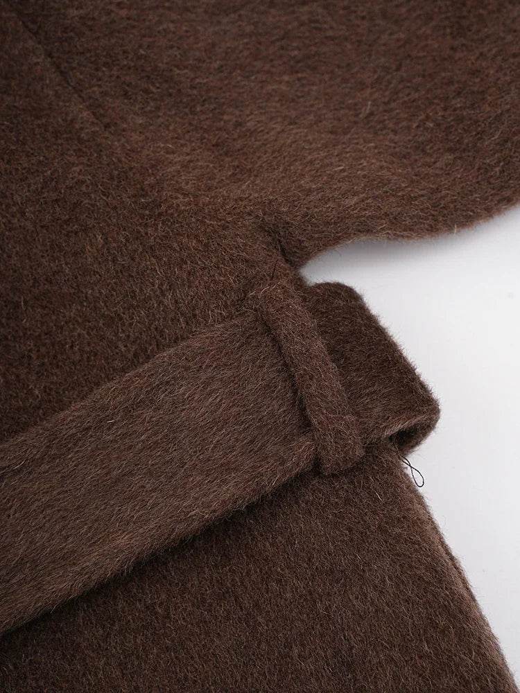 Fox Fur Wool Coat - P12 Hub Europe