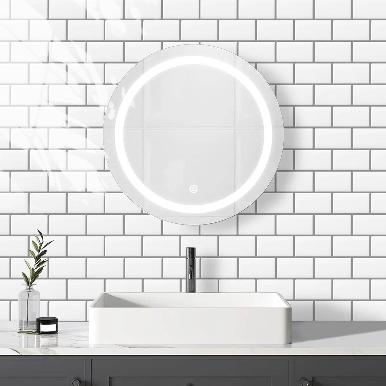 6 PCS 30.5x15.3cm 3D Self-adhesive Kitchen Waterproof Stickers Indoor Wall Renovation Sticker - P12 Hub Europe