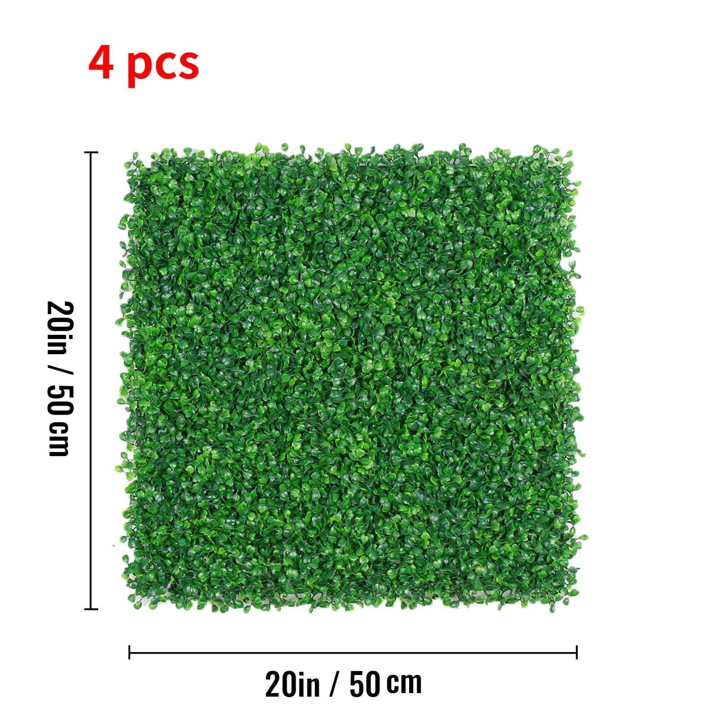 Artificial Plants Grass Wall Backdrop Decoration Boxwood Hedge Panels for Indoor Outdoor Home Garden Balcony Decor Wedding Party - P12 Hub Europe
