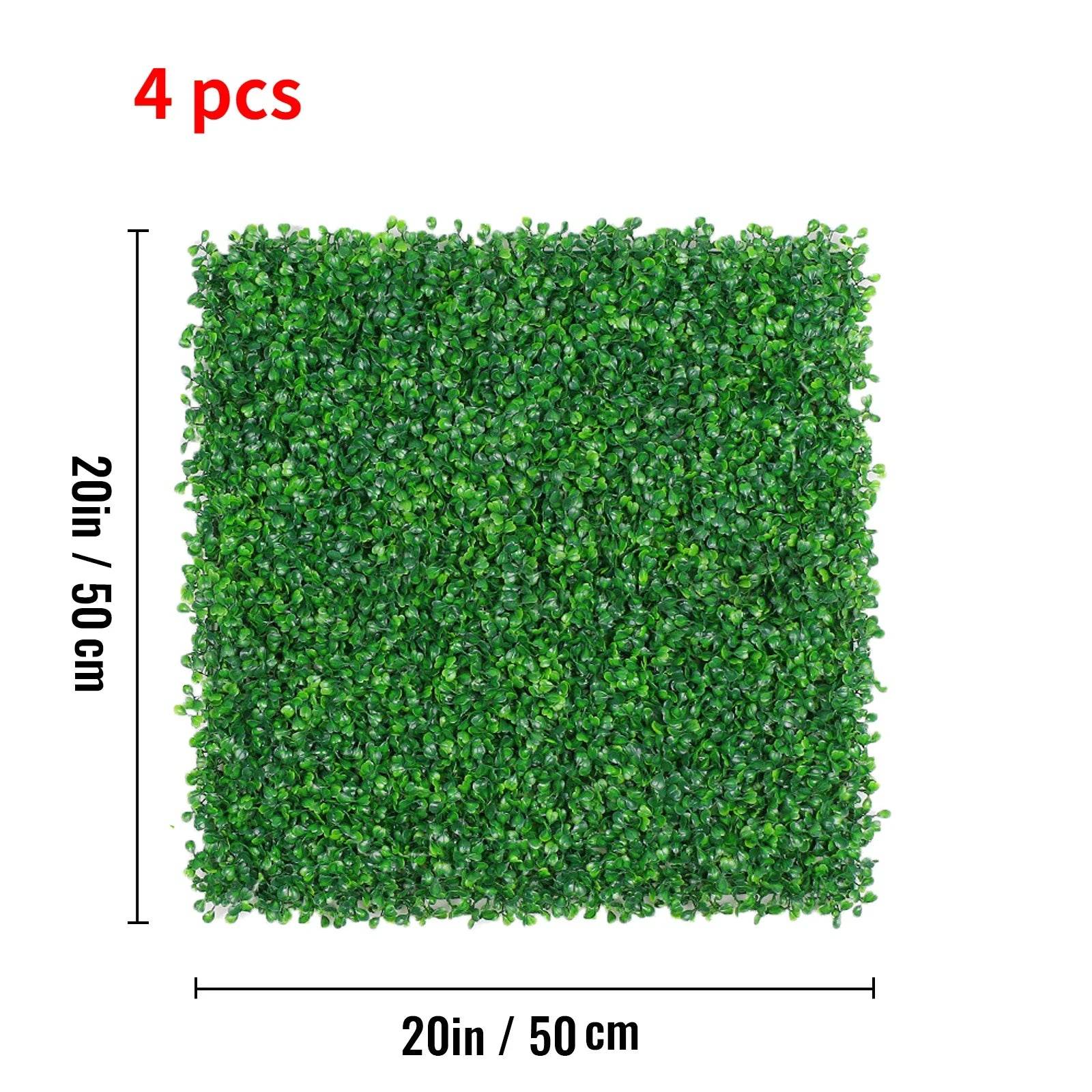 Artificial Plants Grass Wall Backdrop Decoration Boxwood Hedge Panels for Indoor Outdoor Home Garden Balcony Decor Wedding Party - P12 Hub Europe