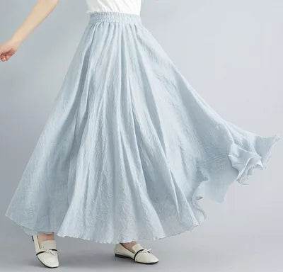Mori Girl Cotton Linen Skirt - P12 Hub Europe
