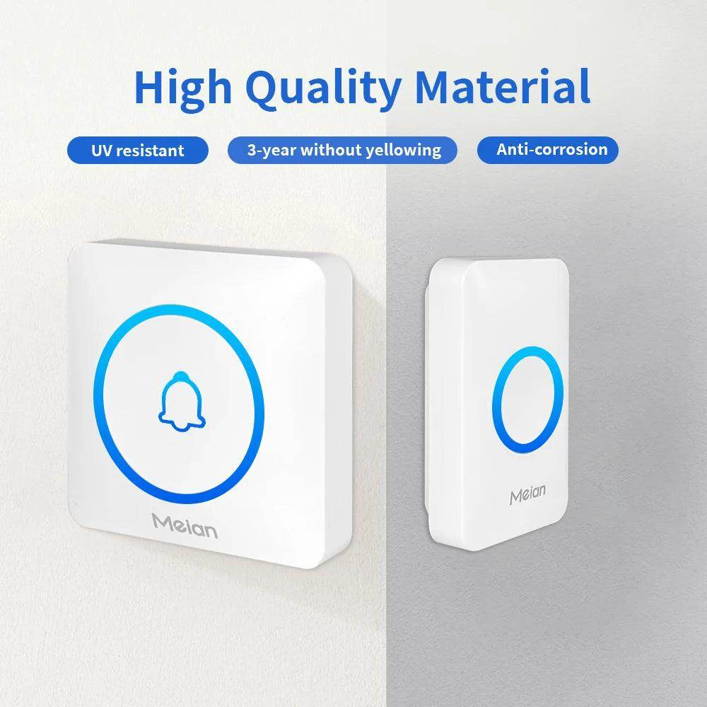 Doorbell Wireless | 60 Tunes, 1000ft, IP65, 5 Volume Levels - P12 Hub Europe