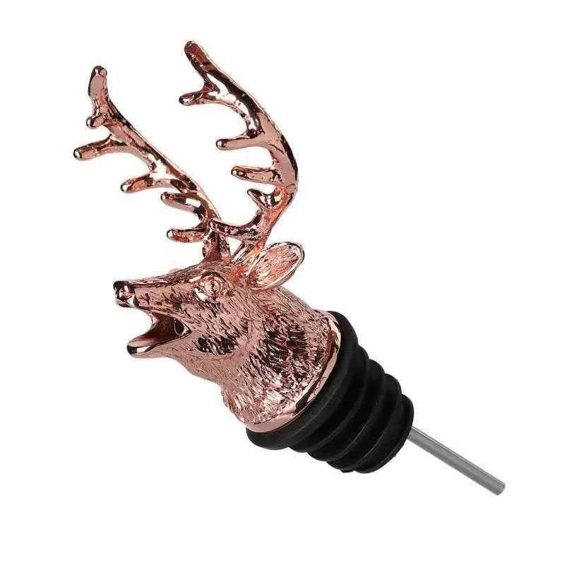 1pc Bottle Nozzle Pourer Oil/mouth with Bottle Stopper Cork Wine Bottle Red Dry Pot Plug Olive Dispenser - P12 Hub Europe